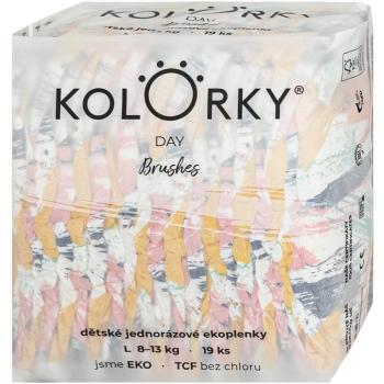 Kolorky Day Brushes scutece ECO de unică folosință marimea S 8-13 Kg 19 buc