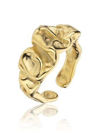 Marc Malone Inel original masiv Blake Gold Ring MCR23059G