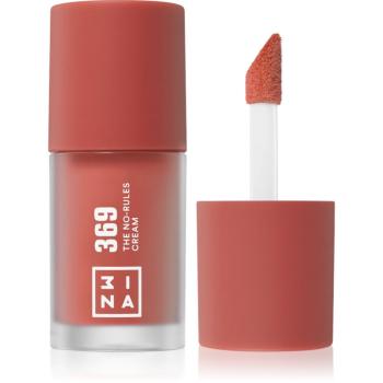 3INA The No-Rules Cream machiaj multifuncțional pentru ochi, buze și față culoare 369 - Soft, pink brown 8 ml