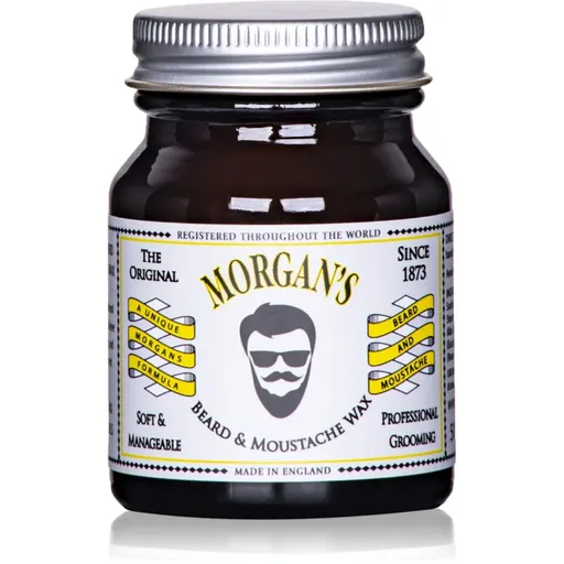 Morgan's Beard and Moustace Wax Soft and Manageable ceară pentru barbă 50 g