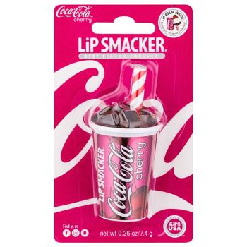 Lip Smacker Coca Cola balsam de buze elegant, în borcan aroma Cherry 7.4 g