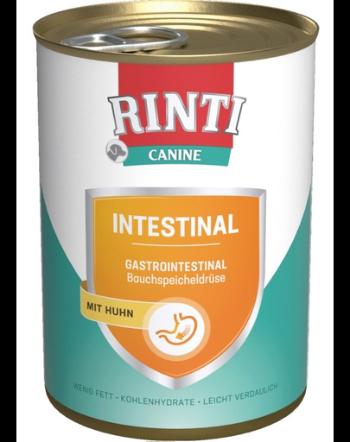 RINTI Canine Intestinal Chicken hrana dietetica umeda caini cu afectiuni gastrointestinale (pancreatice) 800 gr