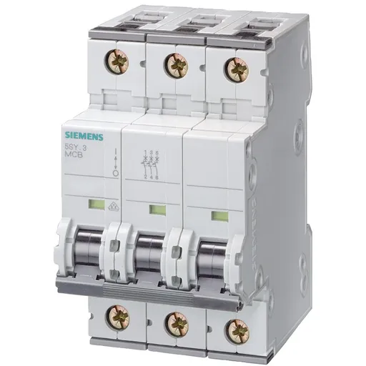 Siguranta automata 3P 50A 6kA curba C Siemens 5SY6350-7