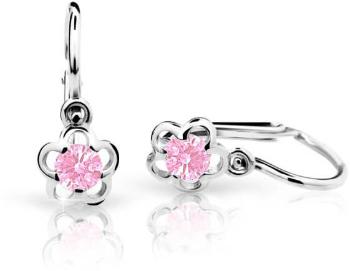 Cutie Jewellery Cercei pentru copii din aur alb C1945-10-X-2 roz