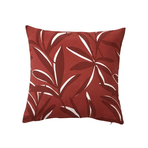 Set de 2 fețe de pernă cu imprimeu cu frunze