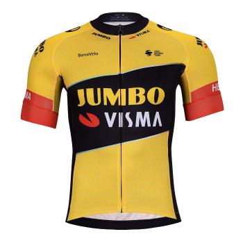 
                         Tricou de ciclism cu mânecă scurtă - JUMBO-VISMA 2023 
                