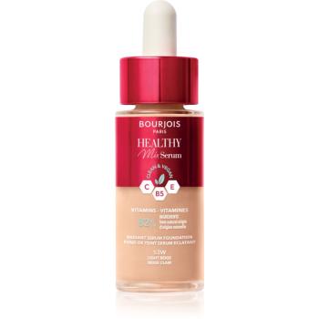 Bourjois Healthy Mix make-up cu textura usoara pentru un look natural culoare 53W Light Beige 30 ml