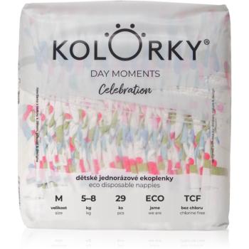 Kolorky DAY Moments Celebration scutece ECO de unică folosință Size M 5-8 kg 29 buc