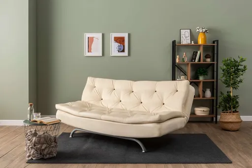Canapea extensibila 3 locuri, Atelier del Sofa, 859FTN2894, Crem