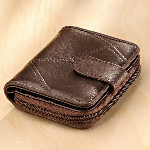 Portofel din piele "Patchwork"