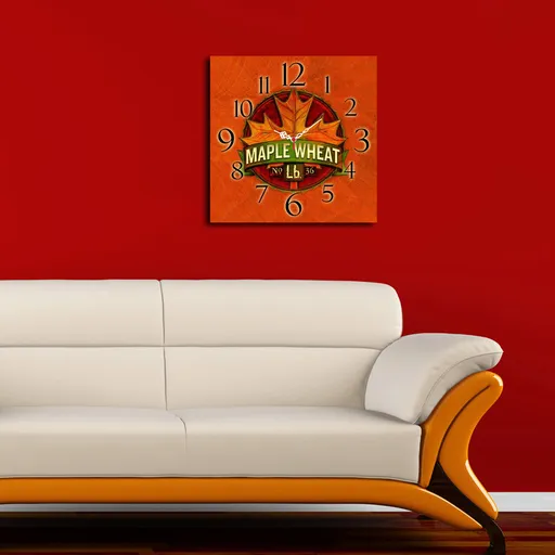 Ceas de perete, Msk-37, Dimensiune: 40 x 40 cm, Multicolor