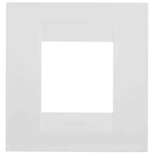 Rama ornament 2 module Gewiss Chorus Geo GW16422TB, alb