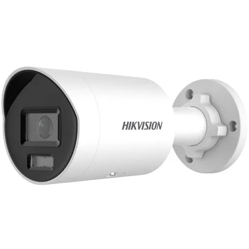 Camera IP Hikvision DS-2CD2047G2H-LIU, 4 MP, ColorVu, IR si lumina alba 40m, 130 dB WDR, microfon, H.265+, IP67