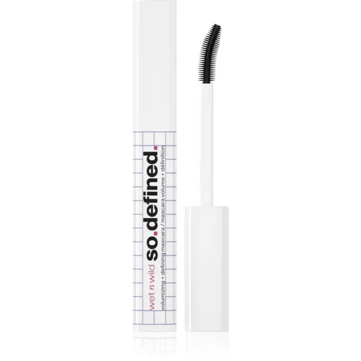 Wet n Wild MegaVolume So Defined mascara pentru volum si definirea genelor culoare Black 10 ml