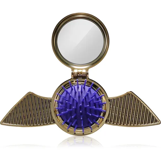 Mad Beauty Harry Potter Snitch perie de par cu oglinda mica 1 buc