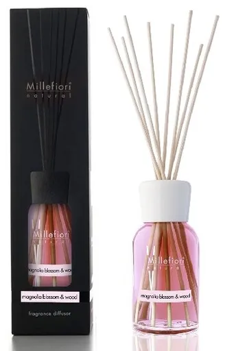 Millefiori Milano Difuzor de aromă Natural Magnolia Blossom & Wood 500 ml