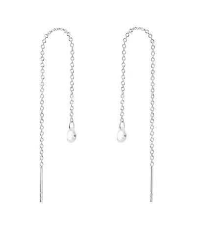 PDPAOLA Cercei fermecători din argint cu lănțișoare Waterfall Essentials AR02-876-U