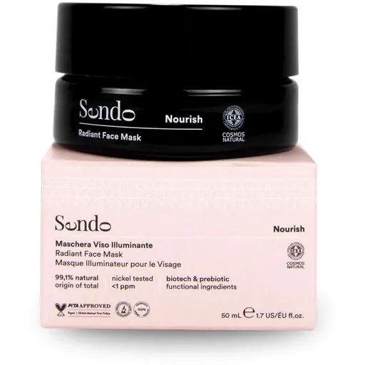 Sendo Nourish Radiant Face Mask masca iluminatoare faciale 50 ml