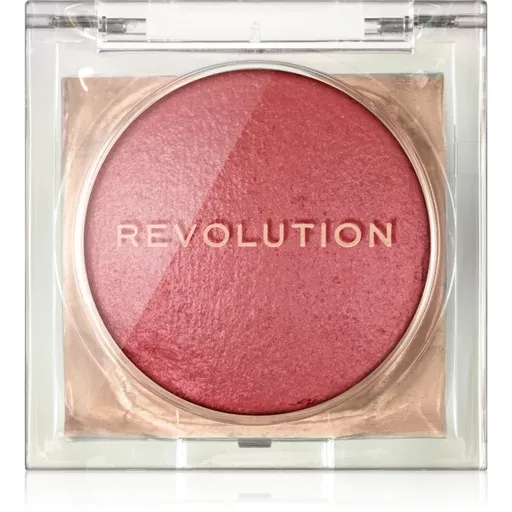 Makeup Revolution Beam Bright Blush blush cu efect iluminator culoare Pink Party 2.8 g
