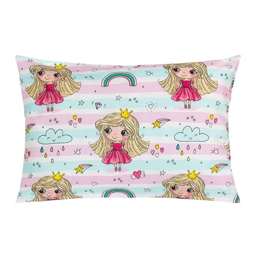 Pernă Bellatex VIOLA Prințesa cu curcubeu, 40 x 60cm