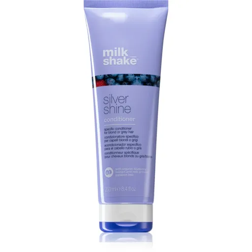 milk_shake® Silver Shine balsam pentru păr blond neutralizeaza tonurile de galben 250 ml