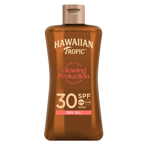 Hawaiian Tropic Ulei uscat pentru bronzare SPF 30 Glowing Protection (Dry Oil) 100 ml