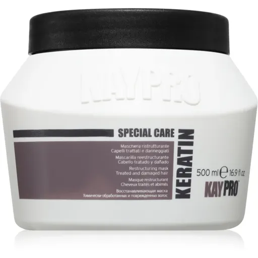 Kaypro Keratin Restructuring Mask masca pentru regenerare cu keratina 500 ml