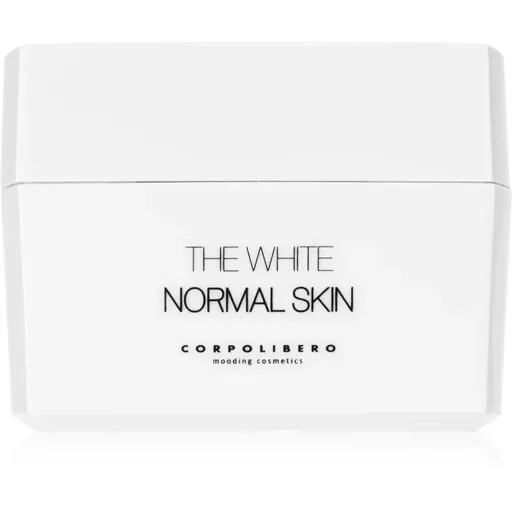 Corpolibero The White Normal Skin cremă hidratantă pentru curățare pentru piele normala 50 ml