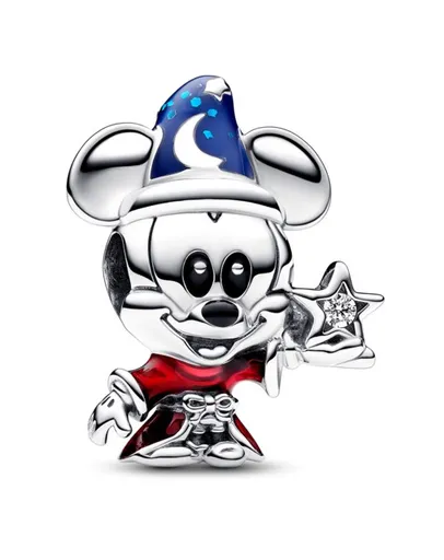 Pandora Mărgea de argint Ucenicul vrăjitor Mickey Mouse Disney 792954C01