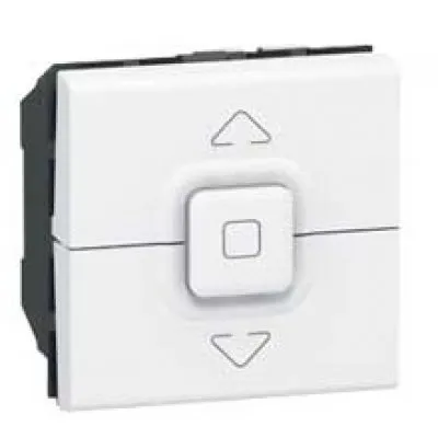 Intrerupator comanda storuri 500W 2 module Legrand Mosaic 077026