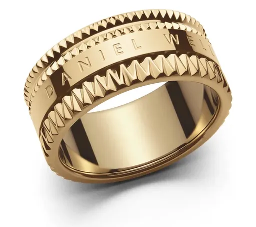 Daniel Wellington Inel de neratat placat cu aur Elevation DW0040026 50 mm