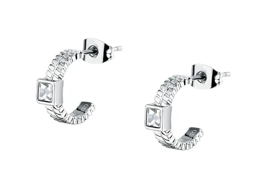 Morellato Cercei din oțel cu cristale transparente Gioia SAVY44