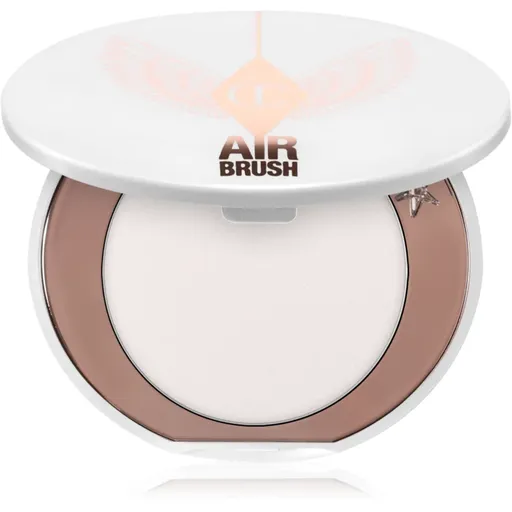 Charlotte Tilbury Airbrush Brightening Flawless Finish pudră compactă iluminatoare pachet pentru calatorie culoare Fair-Medium 3.4 g
