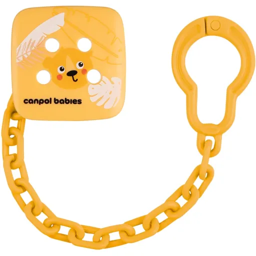 Canpol babies BabiesBoo Soothers Holder lanț pentru suzetă Gepard 1 buc