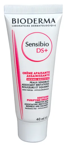 Bioderma Cremă calmantă pentru curățare ten Sensibio DS + 40 ml