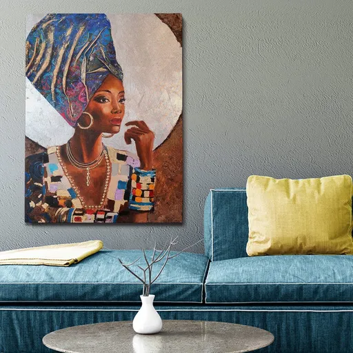 Tablou decorativ, OPL12586, Cadru: 100% LEMN (grosime: 3 cm), Multicolor