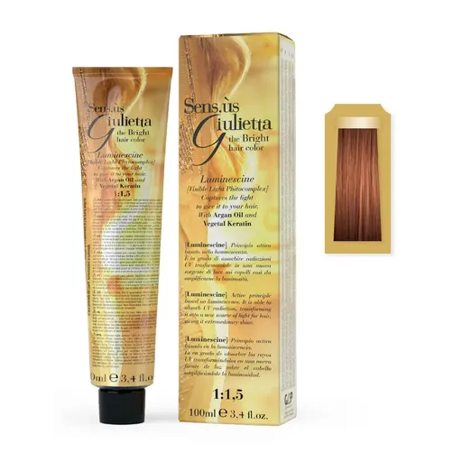 Vopsea de Par Permanenta Giulietta 8.44, 100 ml