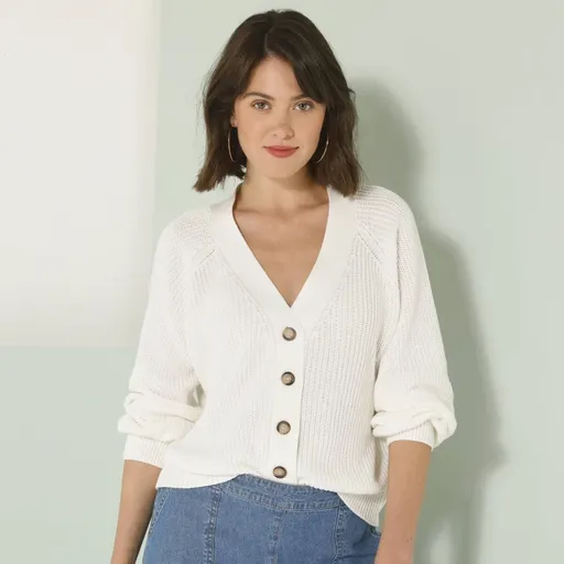 Pulover tricotat elastic cu model neted