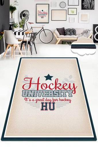 Covor, Hockey, 120x180 cm, Poliester, Multicolor