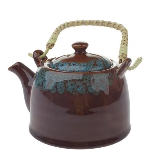 Ceainic din ceramică 850 ml, albastr, albastru