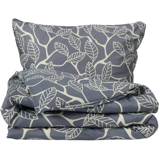 Lenjerie de pat Matex Satin Golden leaves , 140 x200 cm, 70 x 90 cm