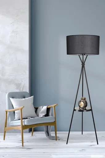 Lampadar, Opviq, 534LUN3713, Negru