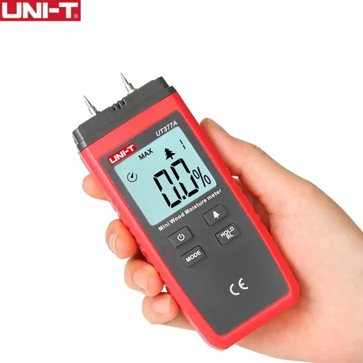 Aparat de masurat umiditatea pentru lemn (Umidometru) UNI-T UT377A THERM-UT377A-UNIT / WMM-UT377A-UNIT