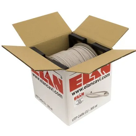 Cablu UTP, cat 5E, CUPRU, 305ml Elan Italia UTP-CAT5e-CU