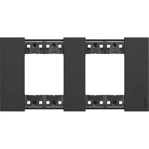 Rama ornament 4M (2+2) Bticino Living Now KA4802M2KG, negru
