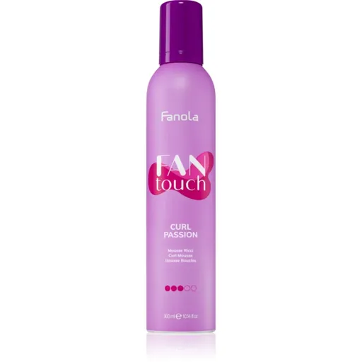 Fanola FAN touch spuma pentru păr creț 300 ml
