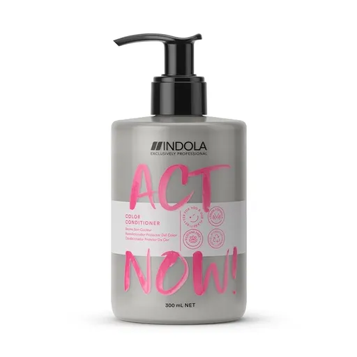 Set Cadou pentru Par Vopsit Indola Act Now (Sampon + Balsam)