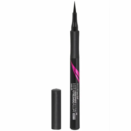 Maybelline Tuș de ochi impermeabil lichid Hyper Precise All Day Matte (Liquid Pen) 1 ml Matte Black