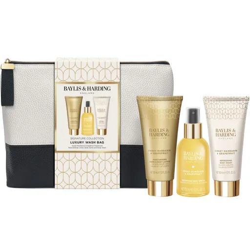 Baylis & Harding Sweet Mandarin & Grapefruit set cadou geanta de cosmetice