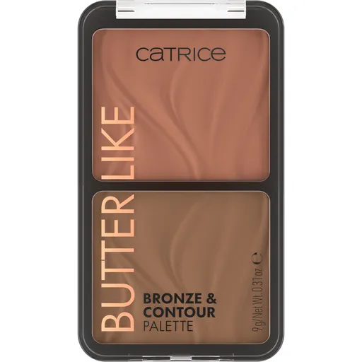 Catrice Paletă de bronzer și contur Butter Like (Bronze & Contour Palette) 9 g 020 Shape It My Way
